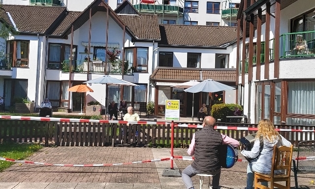 Konzert auf Abstand