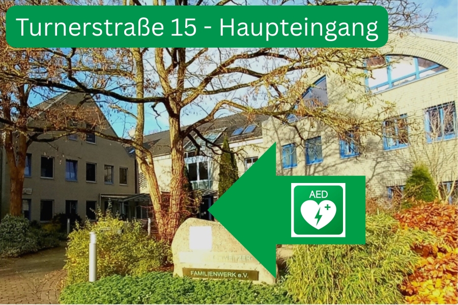 Defibrillator – Turnerstraße