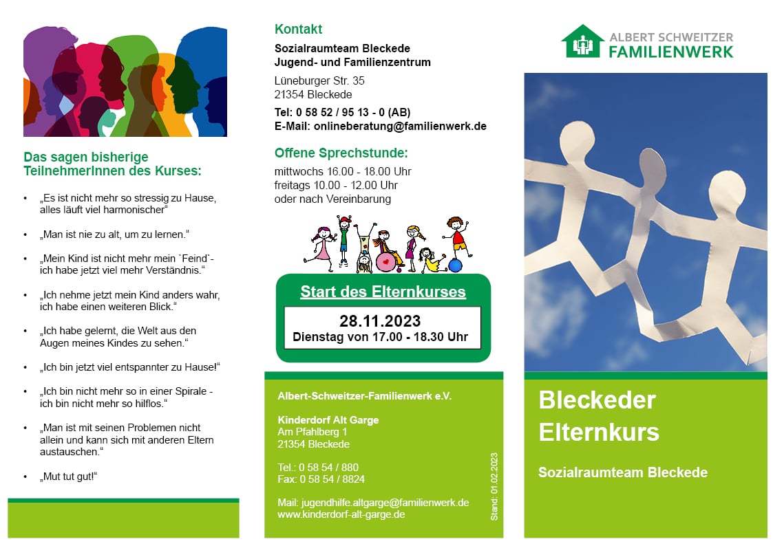 Flyer – Elternkurs