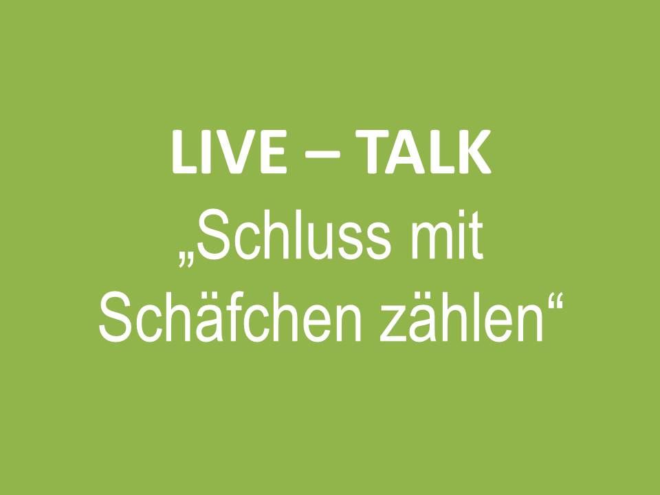 Fotovorlage für Live Talk Schlaf